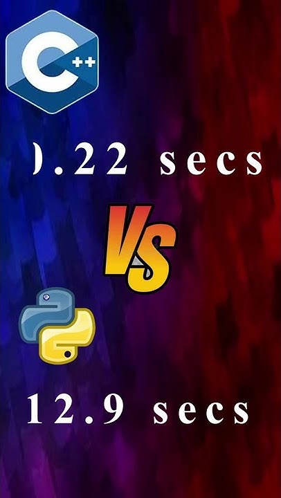 C++ VS Python ( 10 CRORE Loops ) Real Speed Test !! 🔥🔥 - YouTube