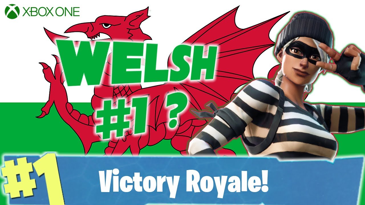 Fortnite XBox One Solo Victory Royale - Caitlin7416 Welsh #1?