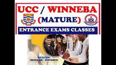 UCC/UEW ADMISSIONS
