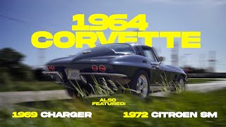 Working On A 64 Corvette, 69 Charger And A 72 Citroen Sm