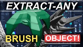 ZBrush - Extract ANY Brush Object (In 30 SECONDS!!)
