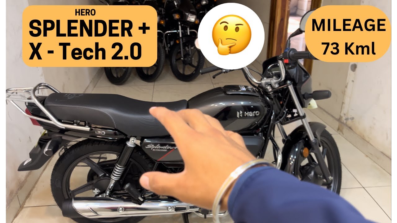 HERO SPLENDER+ (X- Tech 2.0) . - YouTube