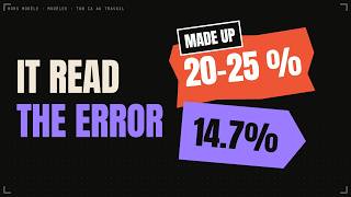 An AI 60 times smaller beat the big one for under $500 (it reads its errors)