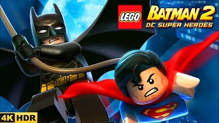 Lego Batman 2 Dc Super Heroes 2012 4K Movie All Cutscenes