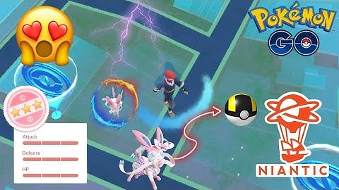 Evolve eevee into sylveon in one click  how to evolve eevee into🎉 sylveon in pokemon go #stdgamer001