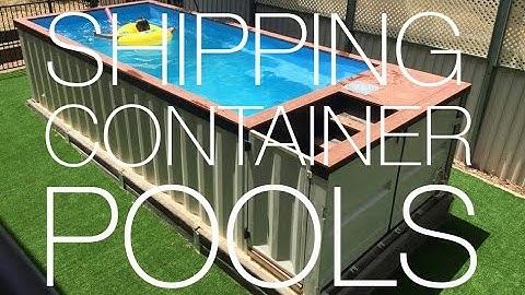 Shipping Container Pools Summer