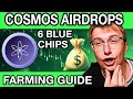 Cosmos Airdrop Guide For 2024 - ATOM, TIA, KUJI, OSMO, NTRN and MORE