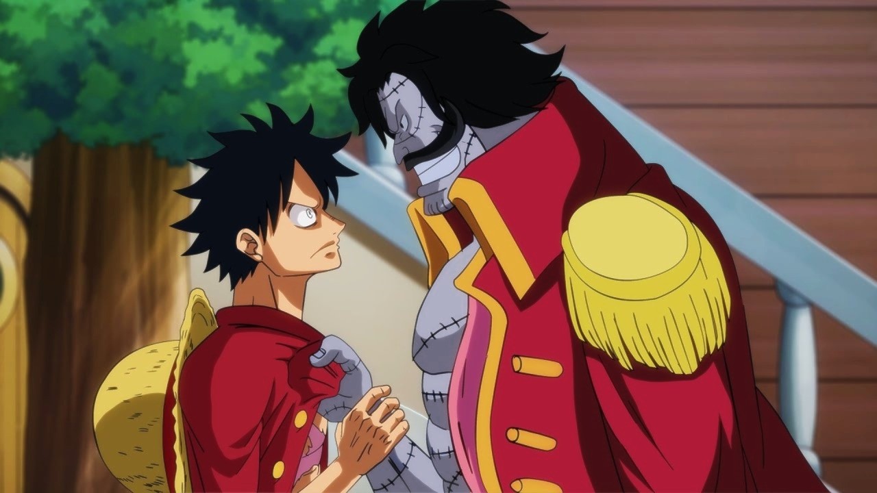 Luffy's Reaction after Gol D. Roger is Revived by Gecko Moria and