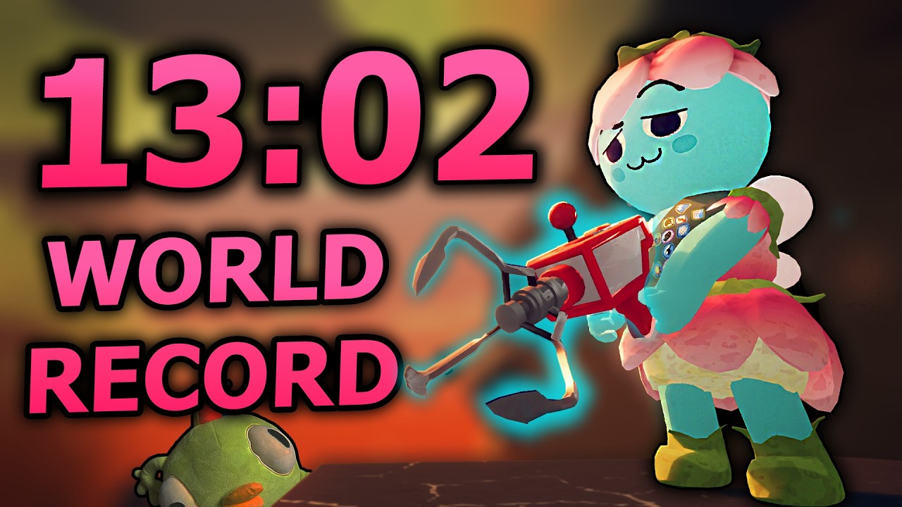 PEAK Speedrun (13:02) - Solo WORLD RECORD! (NO BALLOONS)