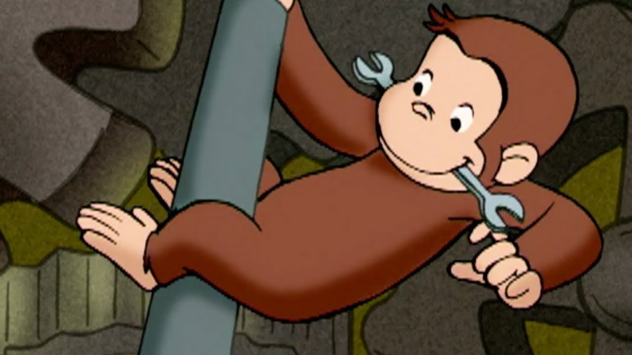 curious george living room cartoon