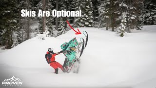 Tree Riding a 146' Polaris Boost  Fastest Snowmobile I've Ever Rode | EP 75