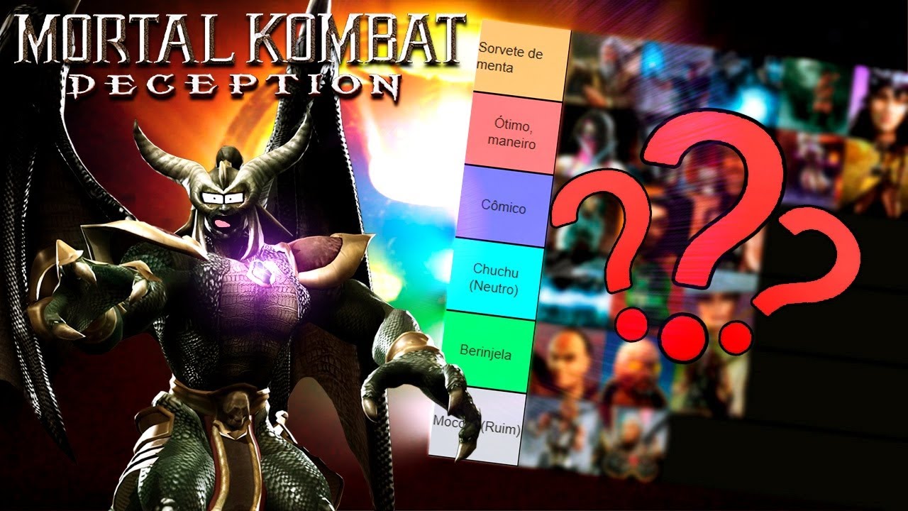 Mortal Kombat Deception: Todos os Fatalities, Finais & Hara-Kiris (GC), ( PS2), Mortal Kombat Deception: Todos os Fatalities, Finais & Hara-Kiris  (GC), (PS2), By Charada Brazil