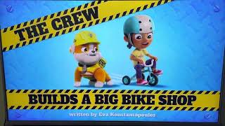 New Rubble & Crew 2023 S1, The Crew Builds A Big Bike Shop