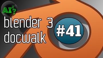 Blender 3 Docwalk #41: User Interface » Undo & Redo
