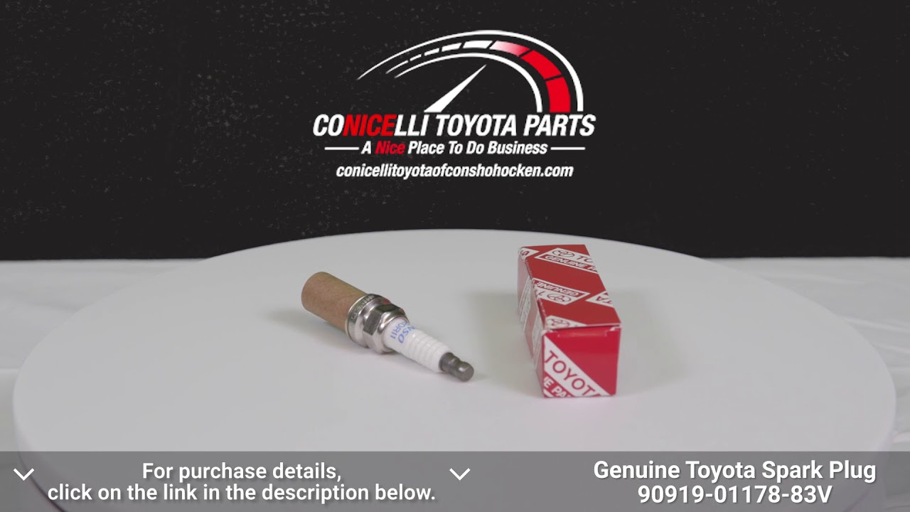 Genuine Toyota Spark Plug: 90919-01178-83 | Conicelli Toyota Parts ...