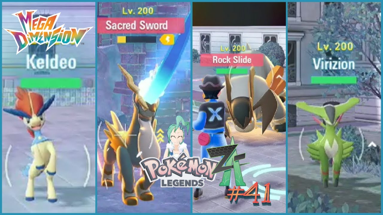 Pokemon Legends ZA Mega Dimension Part 41 Sword of Justice - YouTube Pokemon Legends ZA Mega Dimension Part 41 Sword of Justice - YouTube