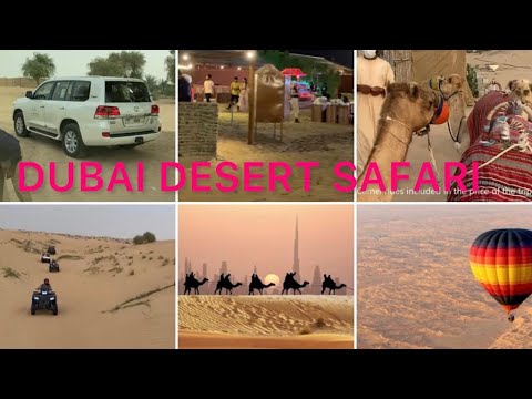 Dubai Desert Safari Tour | Dune Bashing,Belly Dancing,BBQ Dinner and Camel Rides