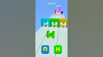 Blob Shifter 3D Level 393 | Brixuplayz #shorts #youtubeshorts #gaming