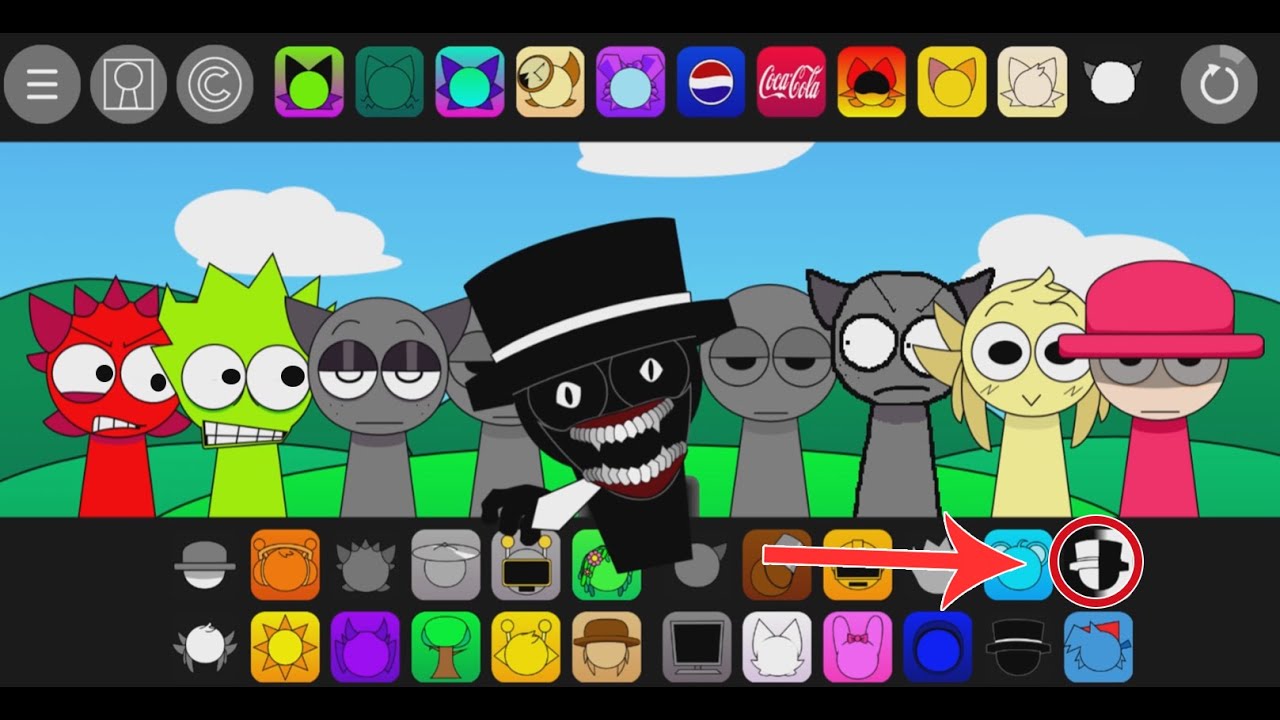 Secret Sprunki in Pyramixed characters || Mod #sprunki # ...