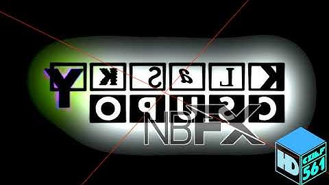 Klasky Csupo Robot Logo With Poisonous Effect