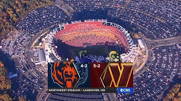 NFL on CBS intro 2024 | CHI@WSH | Week 8