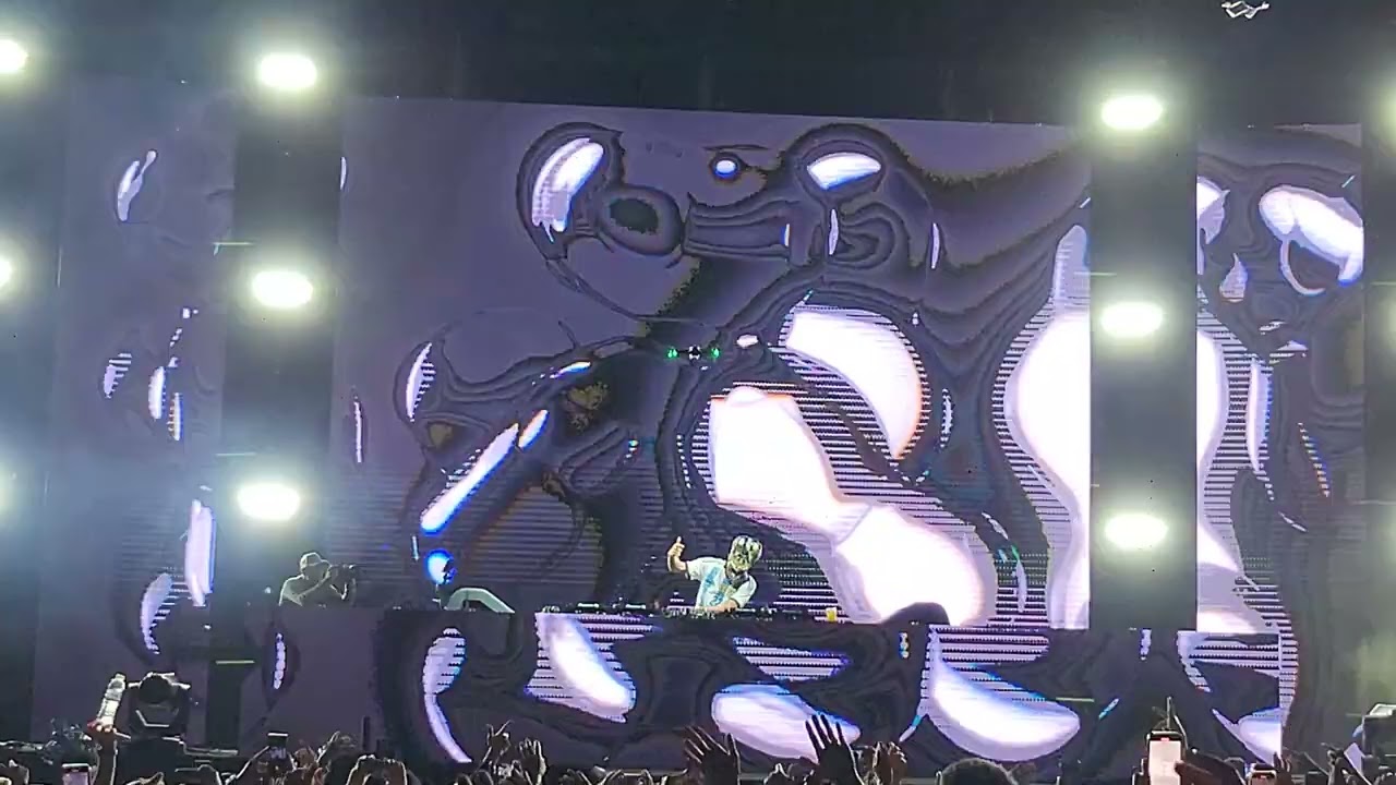 Boris Brejcha opening Mandarine Park Buenos Aires 8/12/2023
