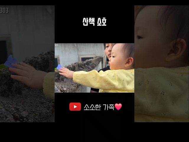 산책하며 세상공부했소호 #10개월아기
