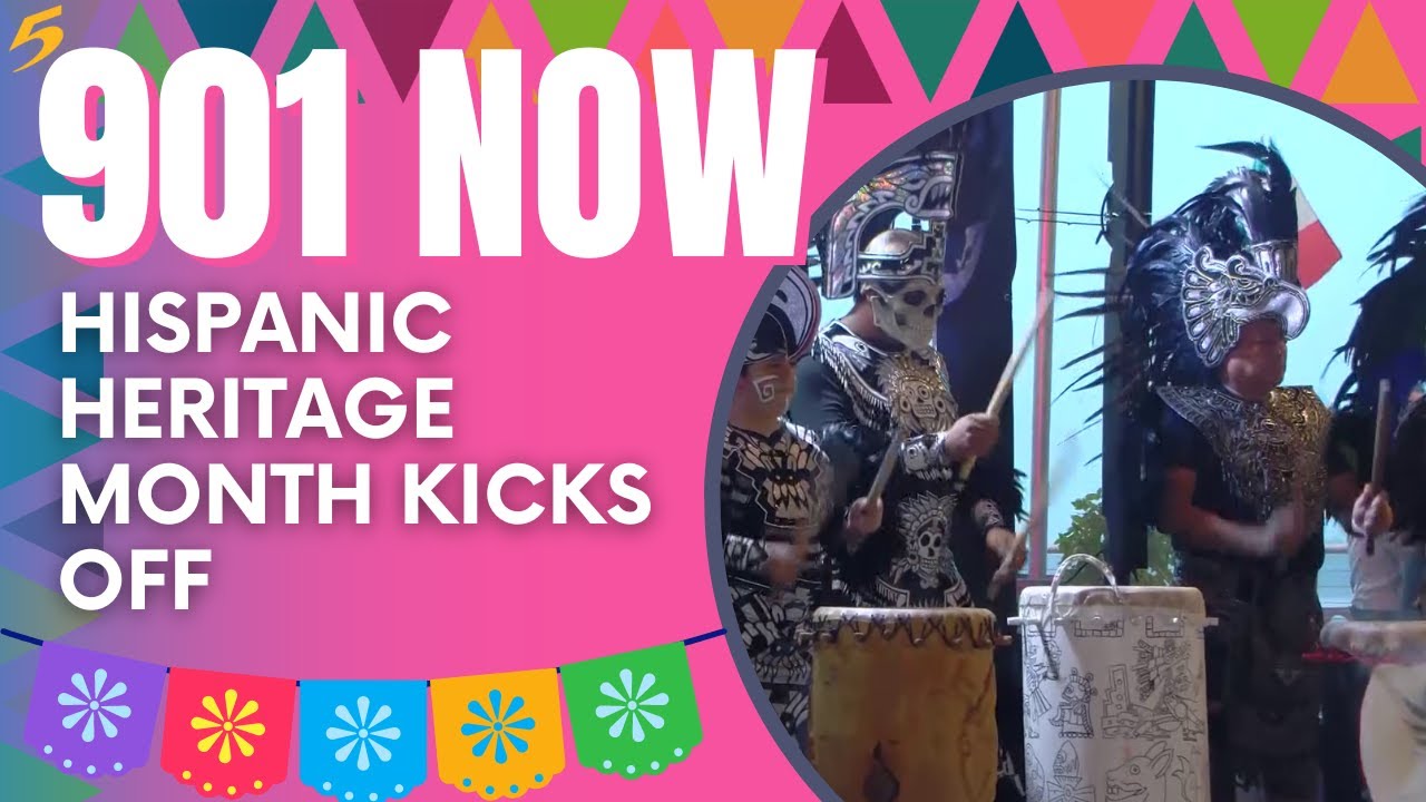 901 Now: Locals gather for Hispanic Heritage Month kickoff party - YouTube