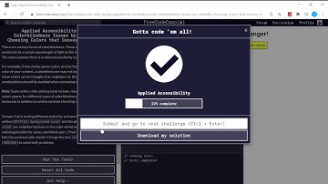 Applied Accessibility (18/22) | Avoid Colorblindness Issues by Carefully Choosing Colors | fcc