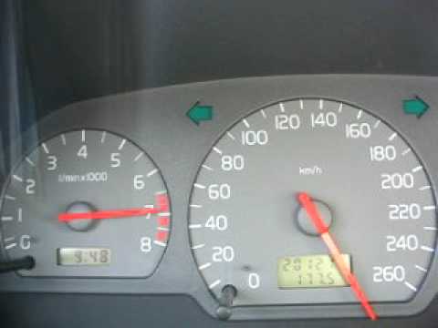 Volvo V40 T4 0-282 km/h (Standing mile)