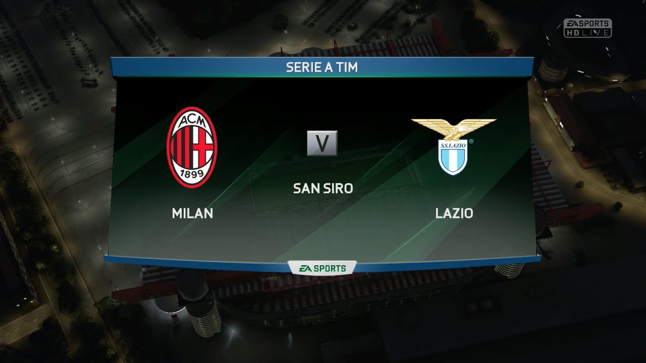 FIFA 16 - AC Milan vs. Lazio Roma @ San Siro