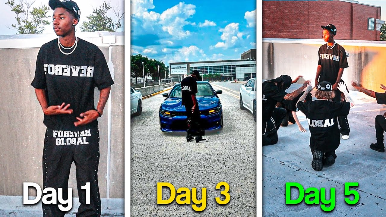 SPEND A WEEK WITH A CLOTHING BRAND CONTENT CREATOR