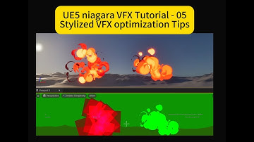 UE5 niagara VFX Tutorial Series_05_Stylized VFX optimization Tips