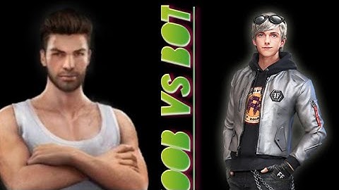 NOOB😧😧vs BOT👽👽.free fire gameplay.1v1 custom.