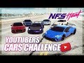 Need For Speed Heat - YouTubers Cars Challenge! (Jake Paul, Stradman, and More!)