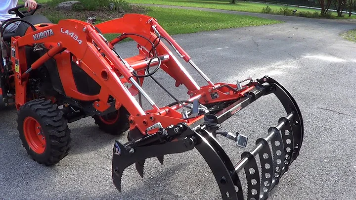 55" Wicked Grapple on Kubota B2601