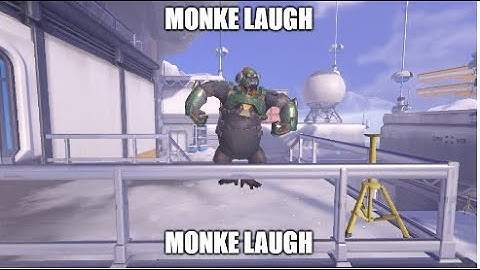 Winston Laughs at Tracer bot