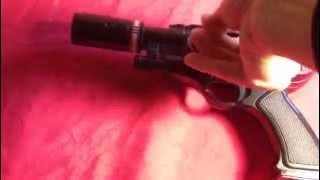 Vintage Toy Laser Gun MP-18 Analog Laser Sounds