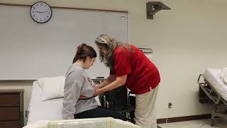 Resident Care Procedure #26: Transfer to Wheelchair