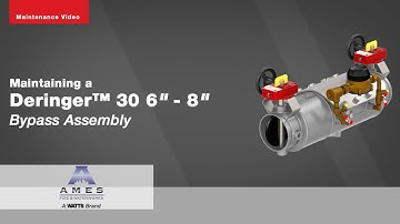 Maintaining a Deringer™ 30 6" – 8" Micro Bypass