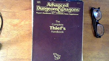 2nd Edition AD&D The Complete Thief