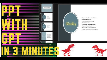 Create Presentation Slides with Chat GPT in 3 minutes or less