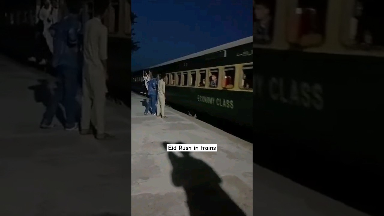 Eid Rush in Trains 