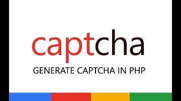 Generate Captcha in PHP