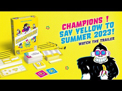 Hier is de trailer van Champions! De party game van de zomer van 2023