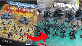 SPEEDPAINTING A DARK ELDAR ARMY FOR WARHAMMER 40K!