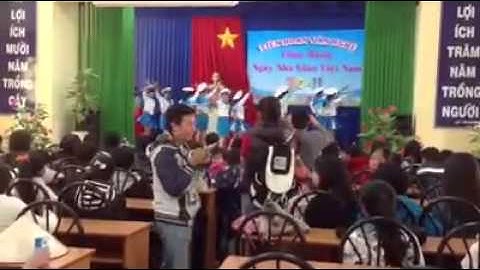 Múa Bâng Khuâng Trường Xa - Lớp 7a8 -Trường THCS Phan Chu Trinh, Thành Phố Đà Lạt, Tỉnh Lâm Đồng