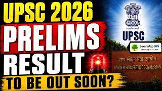 UPSC Prelims 2026 Result to be declared soon! #upsc