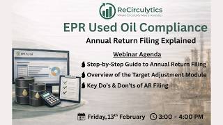 EPR Used Oil Compliance: Annual Return Filing Explained