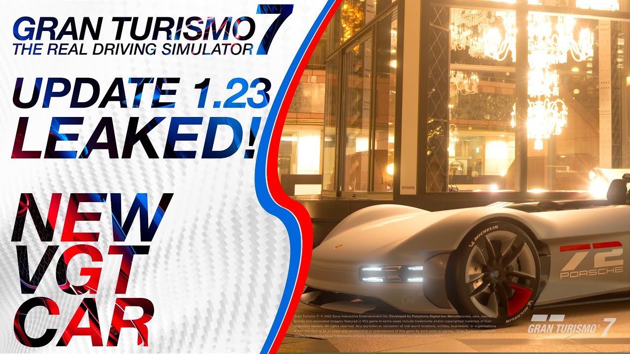 Gran Turismo 7, Update 1.23 Released